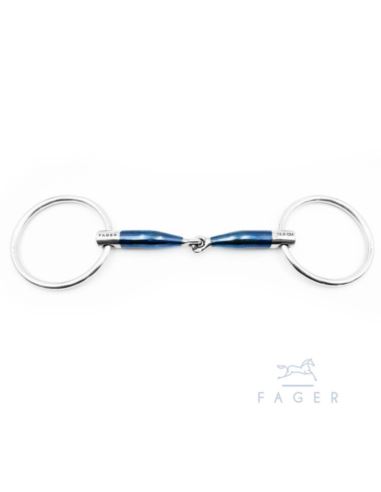 Wędzidło Anna Sweet Iron Loose Rings FAGER