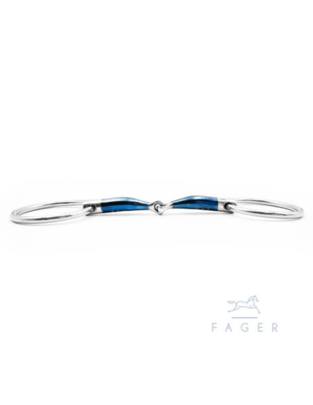 Wędzidło Anna Sweet Iron Loose Rings FAGER