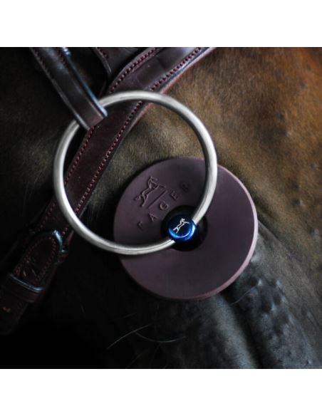 Wędzidło Carl Titanium Loose Rings FAGER