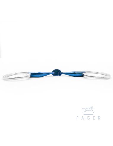 Wędzidło Carl Titanium Fixed Rings FAGER