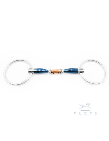 Wędzidło Martin Sweet Iron Loose Rings FAGER