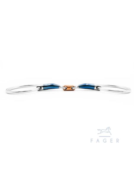 Wędzidło Martin Sweet Iron Loose Rings FAGER