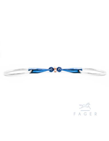 Wędzidło tytanowe Sally Loose Rings FAGER