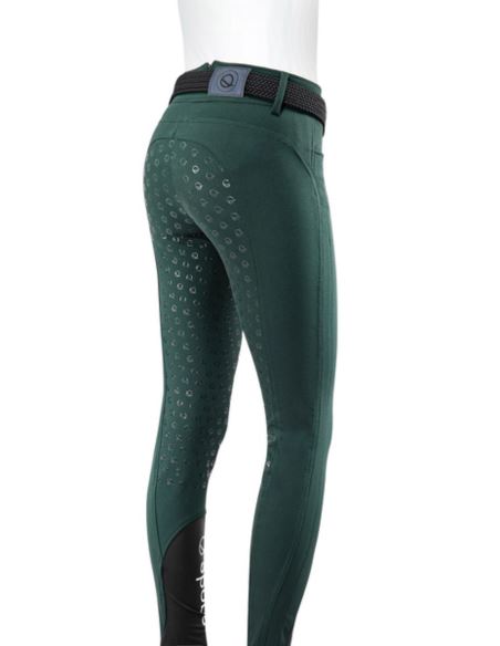 Bryczesy damskie Darcey z pełnym lejem Q-Grip EQODE BY EQUILINE