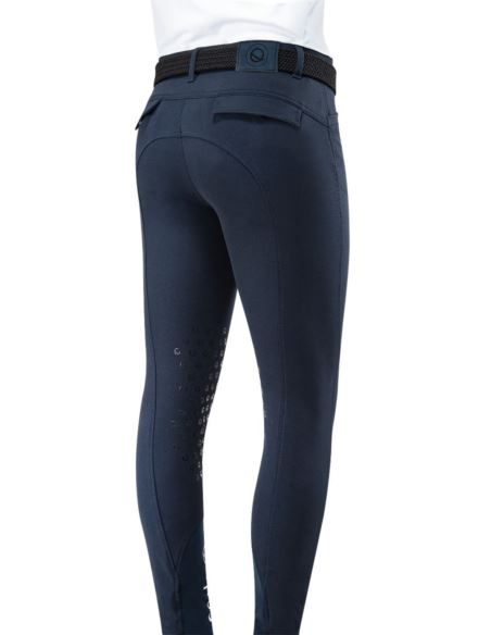 Bryczesy męskie Davis z kolanowym lejem Q-Grip EQODE BY EQUILINE
