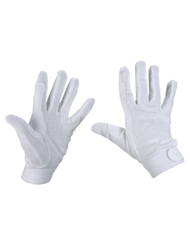 Rękawiczki Cotton Jersey białe COVALLIERO