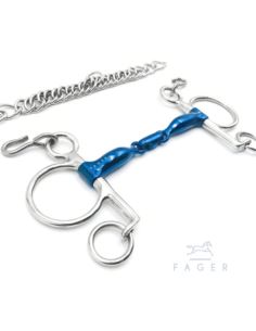 Baby Pelham Henry Titanium podwójnie łamany FAGER