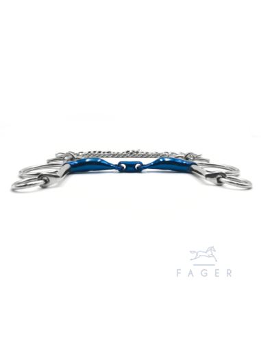 Baby Pelham Henry Titanium podwójnie łamany FAGER