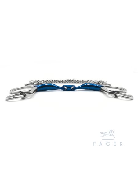 Baby Pelham Henry Titanium podwójnie łamany FAGER