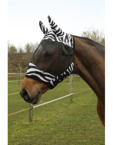 Maska przeciwowadowa z uszami Zebra COVALLIERO