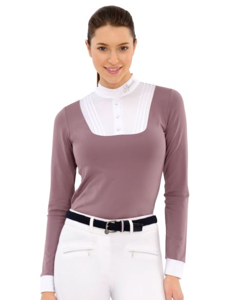 Koszula konkursowa Tarah dark mauve SPOOKS