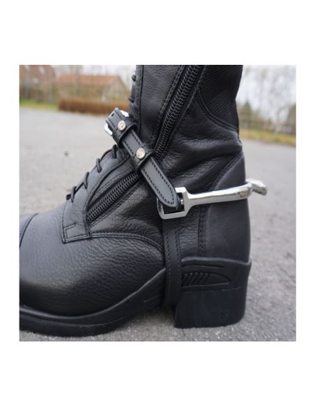 Paski do ostróg skórzane Crystal KAVALKADE